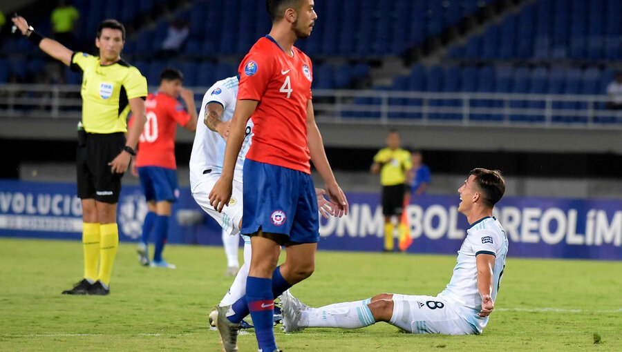 La Roja sub-23 tropezó ante Argentina y se complicó en el Preolímpico