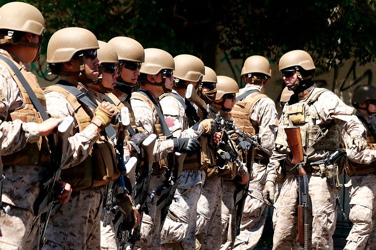 Ejército confirma que fueron entrenados por Carabineros para repeler ataques a sus cuarteles