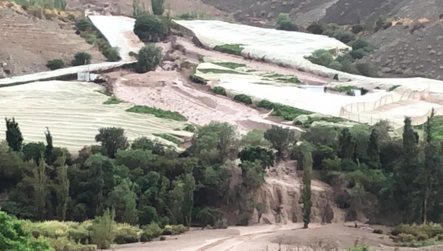 Aluviones provocados por las intensas lluvias dejan un fallecido y cinco desaparecidos en Atacama