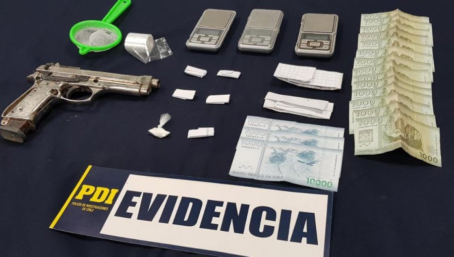 PDI desbarata dos focos de microtráfico en El Quisco y en Cartagena: Hay cuatro detenidos
