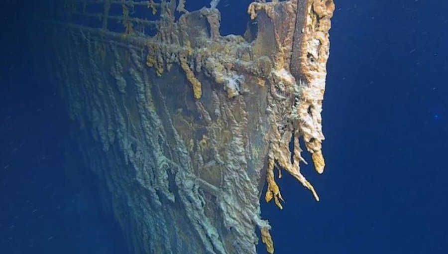 Revelan que submarino de expedición británica chocó contra los restos del Titanic el 2019