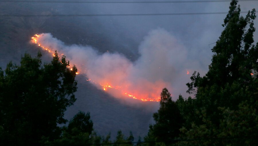Declaran Alerta Roja para la comuna de Curarrehue por incendios forestales