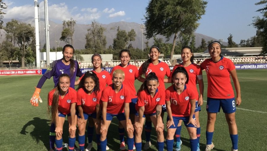 La Roja sub-20 femenina ya tiene rivales para el Sudamericano de Argentina