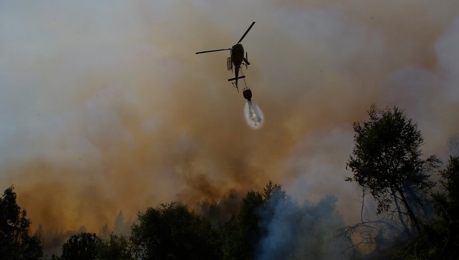 Declaran Alerta Temprana para la región Metropolitana por amenaza de incendio forestal