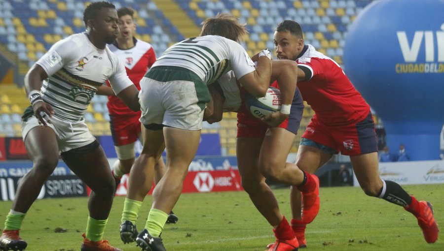 Rugby Seven en Viña: Los 'Cóndores' avanzan a cuartos con rendimiento perfecto