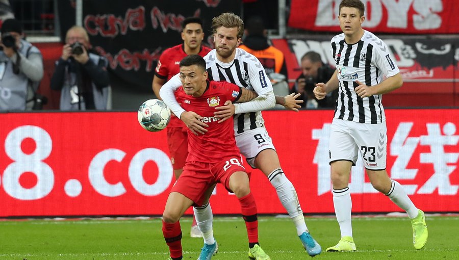 La gripe dejó afuera del juego del Bayer Leverkusen a Charles Aránguiz