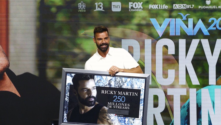 Ricky Martin en su llegada a Viña: "Siento mucha admiración por el pueblo chileno"