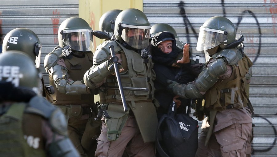 Viña del Mar: 31 detenidos es el saldo de los enfrentamientos de este lunes en la previa del Festival