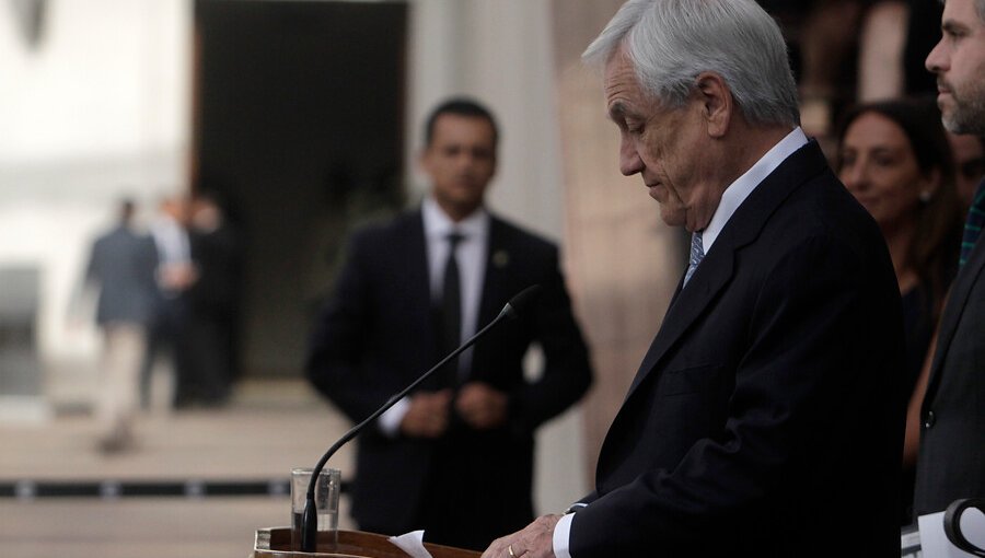 Oposición cuestionó llamado del presidente Piñera a lograr un acuerdo nacional contra la violencia