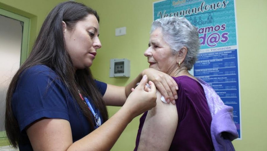 Unas 38 mil personas deben vacunarse contra la influenza en Quillota