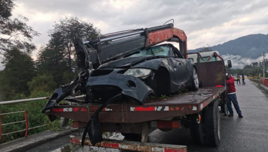 Tres personas fallecidas producto de un accidente de tránsito en Hualaihué