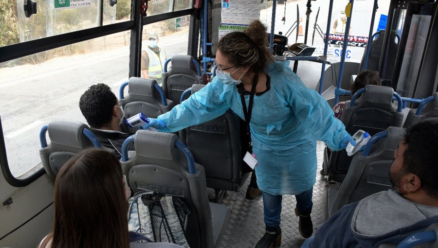 Más de 1.200 vehículos pasaron por el "control sanitario" al ingreso de Villa Alemana