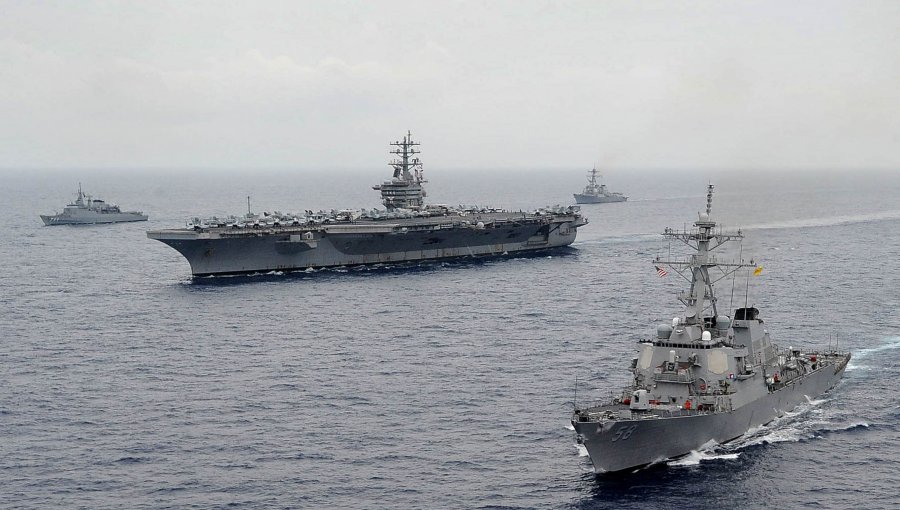 Estados Unidos despliega una fuerza naval cerca de Venezuela para combatir el narcotráfico