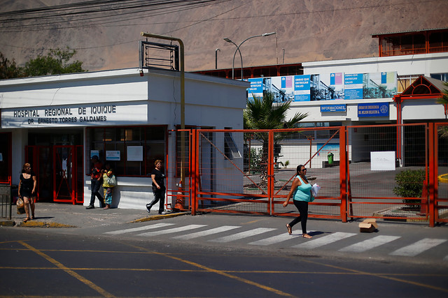 Paciente sospechoso de estar contagiado con Covid-19 se fugó del Hospital Regional de Iquique