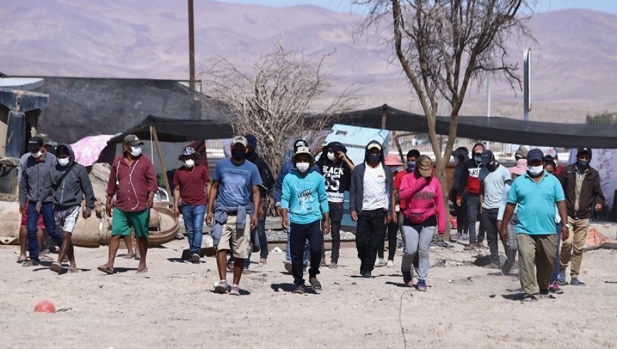 Bolivianos varados en Huara podrán retornar gradualmente a su país desde este sábado