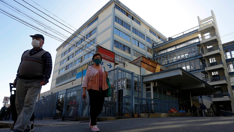 En el hospital Van Buren de Valparaíso falleció adulta mayor contagiada con Covid-19: vivía en Algarrobo