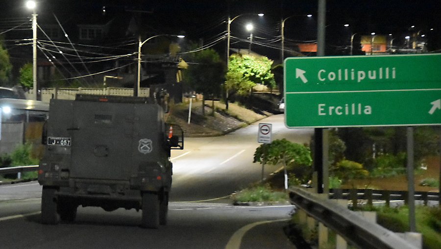 Continúa la violencia en la región de La Araucanía: al menos tres nuevos ataques armados en Ercilla