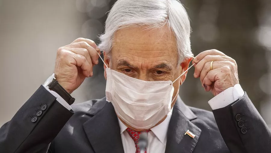 Presidente Piñera dio negativo a test de PCR: tuvo contacto con el senador Quinteros