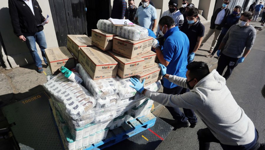 Sistema Portuario de Valparaíso entrega más de 2.200 cajas de alimentos