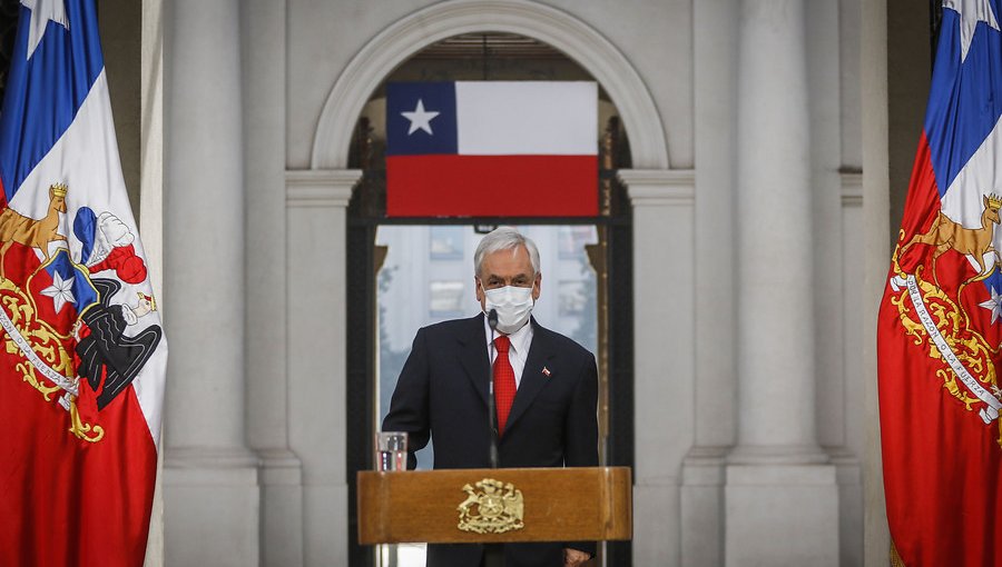 Presidente Piñera convoca a nuevo acuerdo nacional para enfrentar crisis sanitaria y económica