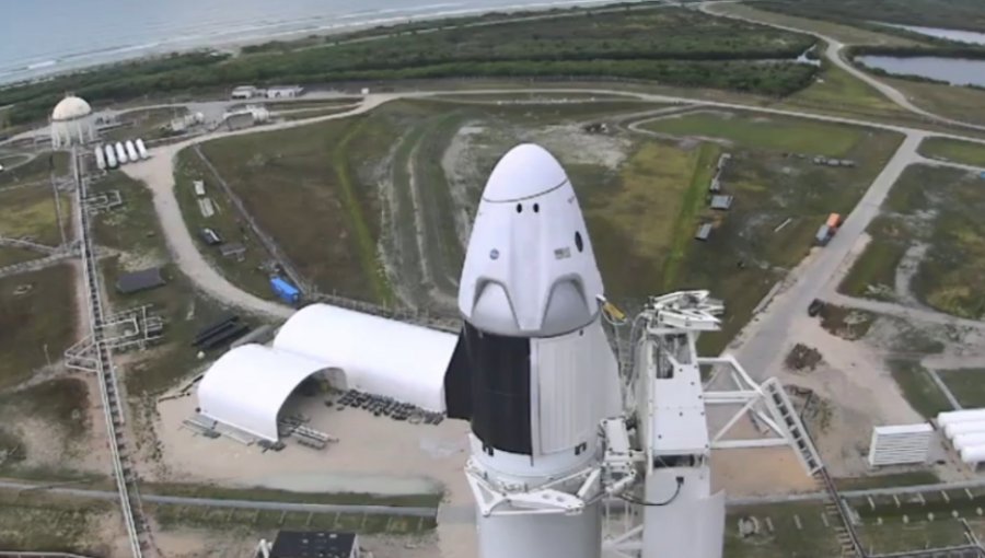 La NASA y SpaceX aplazan lanzamiento de la nave Crew Dragon por mal tiempo en Florida