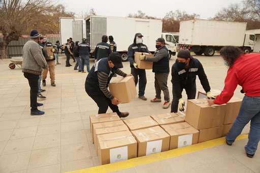 Limache comenzará entrega de más de 1.000 cajas de alimentos para los vecinos más afectados por la pandemia
