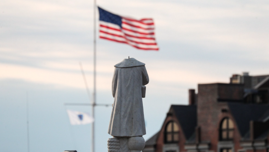 Estatuas de Cristóbal Colón han sido el foco de la ira de manifestantes en Estados Unidos