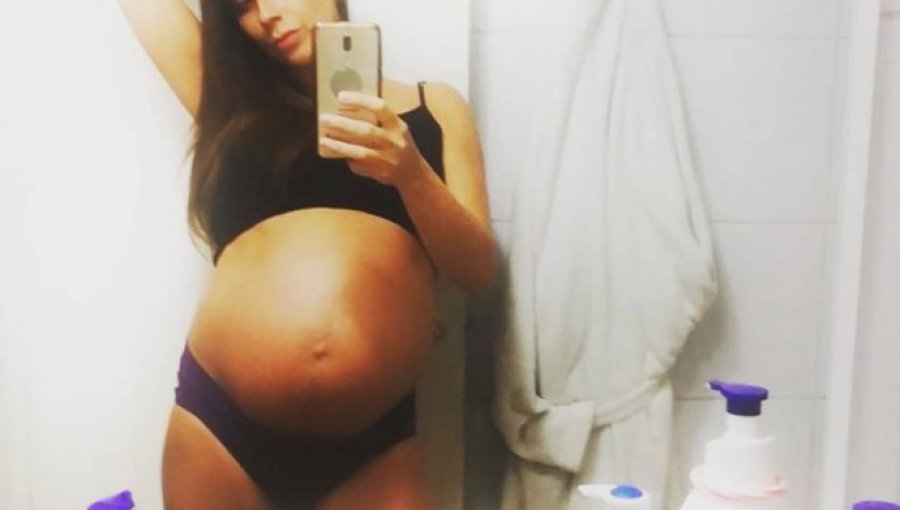 Ex bailarina de «Rojo» enternece las redes con imágenes de su avanzado embarazo