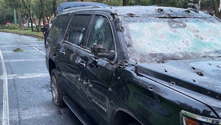 El impactante registro del atentado contra el secretario de Seguridad de Ciudad de México en el que murieron tres personas