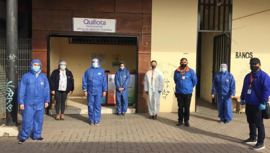 Más de 300 test rápidos para detectar el coronavirus ha realizado equipo municipal en Quillota