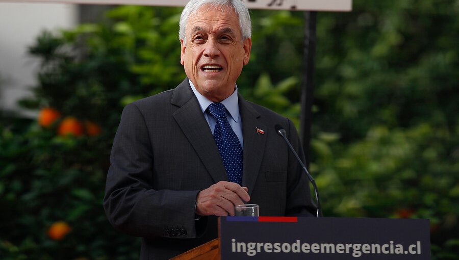 Presidente Piñera anunció nuevo pago a beneficiarios del Ingreso Familiar de Emergencia