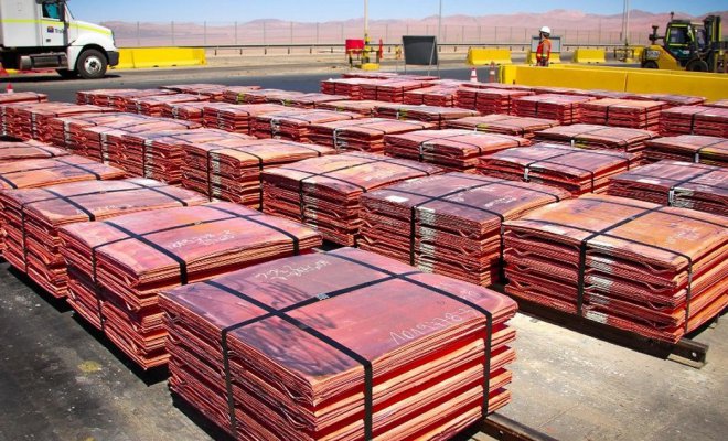 El precio del cobre abrió la semana con una importante alza en su cotización