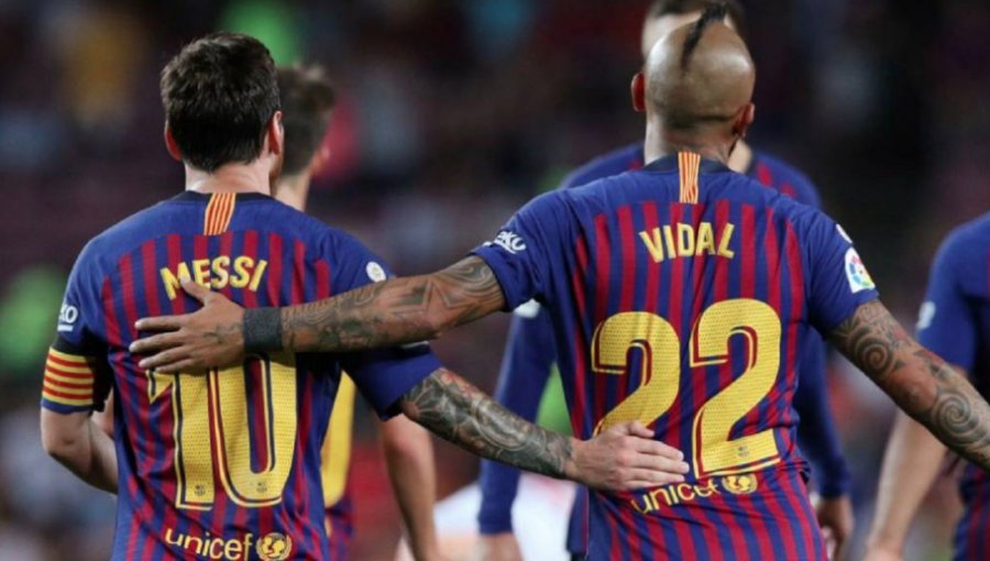Lionel Messi lideraría "campaña" para que Arturo Vidal permanezca en Barcelona