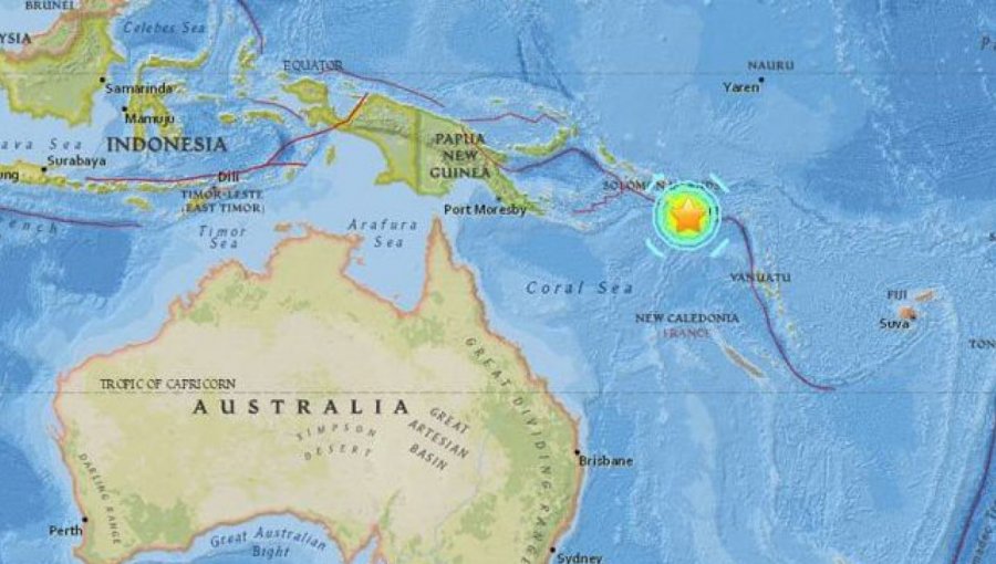 Terremoto en Papúa Nueva Guinea: advierten de "olas de tsunami peligrosas"