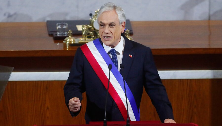 Presidente Piñera tras el estallido social: "Hemos visto cómo la violencia y la intolerancia están afectando el debate democrático"