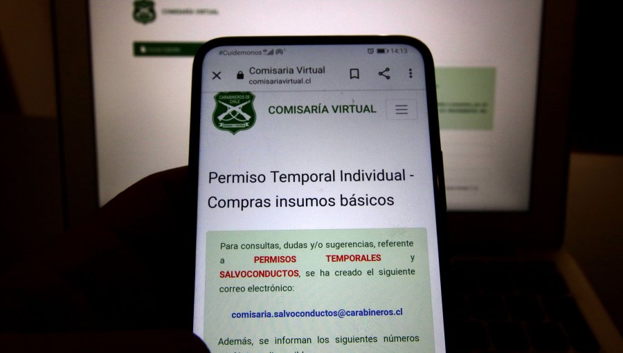 Carabineros solicitará Clave Única o cuenta en la «Comisaría Virtual» para acceder a seis permisos