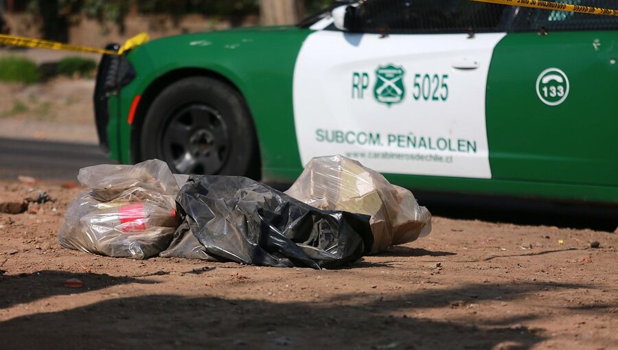 Personal de limpieza encontró bolsa con osamentas humanas en Peñalolén