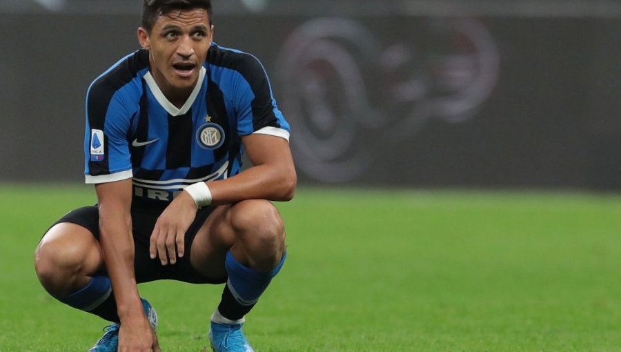 Alexis se lesionó en clasificación del Inter a semifinales de la Europa League