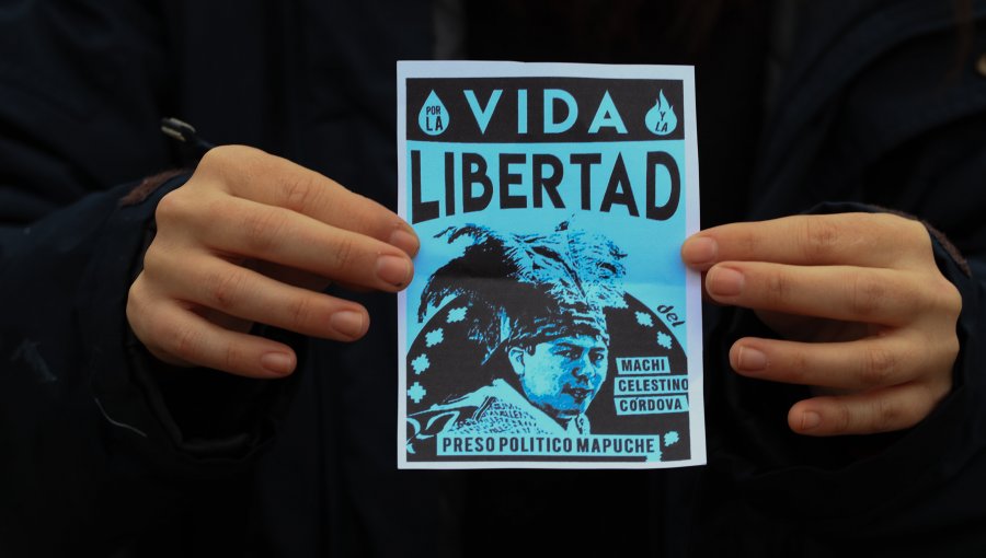 Machi Celestino Córdova anuncia huelga seca: “Mi desenlace no será lento como lo esperan los poderes del Estado”