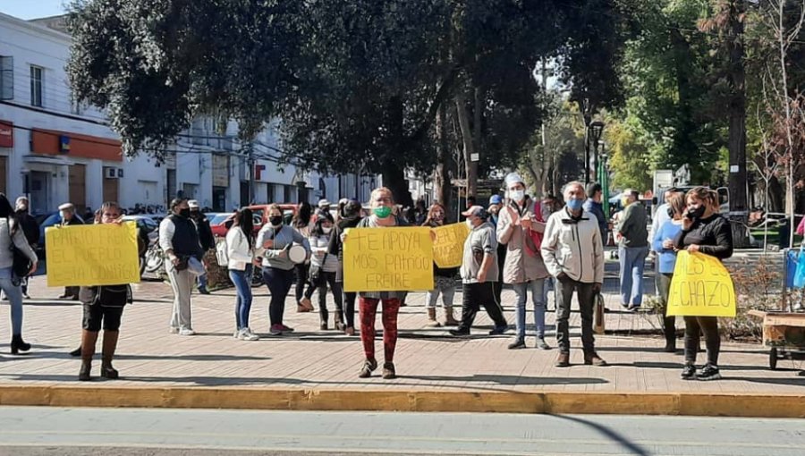 Vecinos se manifestaron contra fallo que destituye a Patricio Freire como Alcalde de San Felipe
