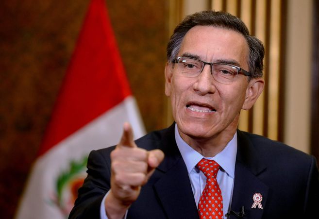 Congreso de Perú aprueba admisibilidad de moción para destituir al presidente Martín Vizcarra