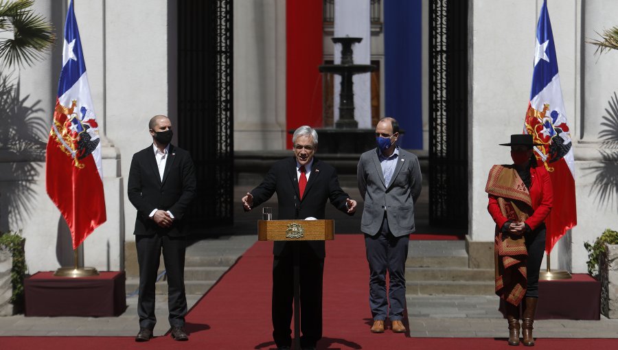 Presidente Piñera llamó a “no bajar la guardia” ante celebraciones de Fiestas Patrias