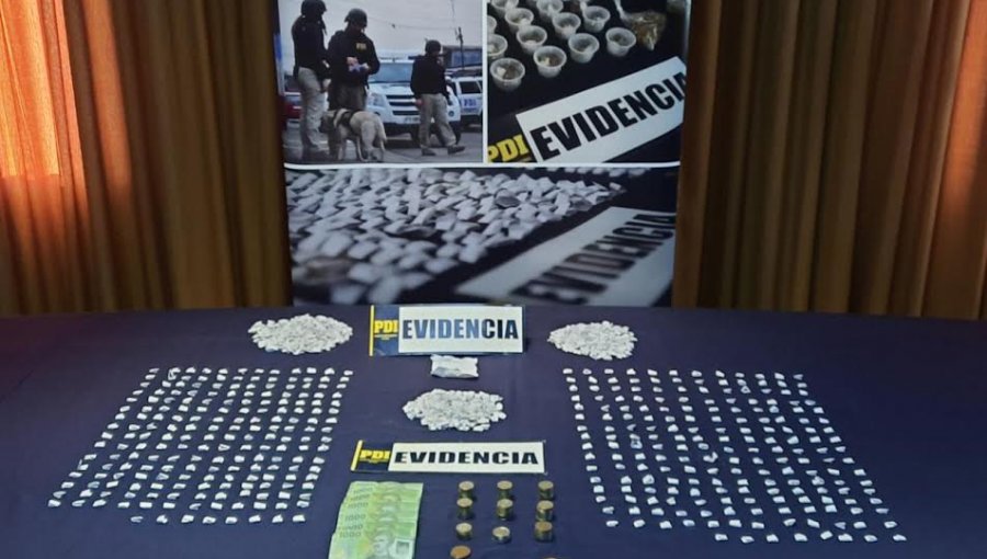 PDI desbarata foco de venta de drogas en población de Quilpué: se detuvo a un hombre