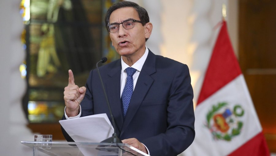 Congreso de Perú rechaza la solicitud de destitución presentada contra el presidente Martín Vizcarra