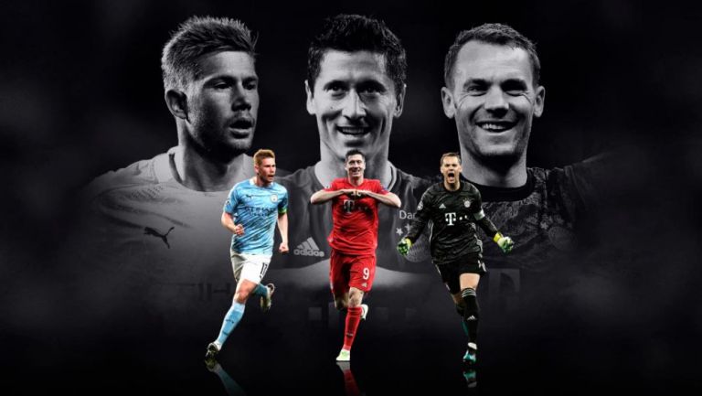 De Bruyne, Lewandowski y Neuer son los nominados a Mejor Jugador de la UEFA