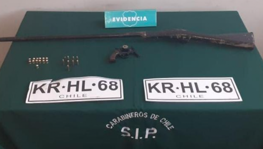 Hasta una granada de mano encontraron en allanamiento policial a domicilio de Villa Alemana