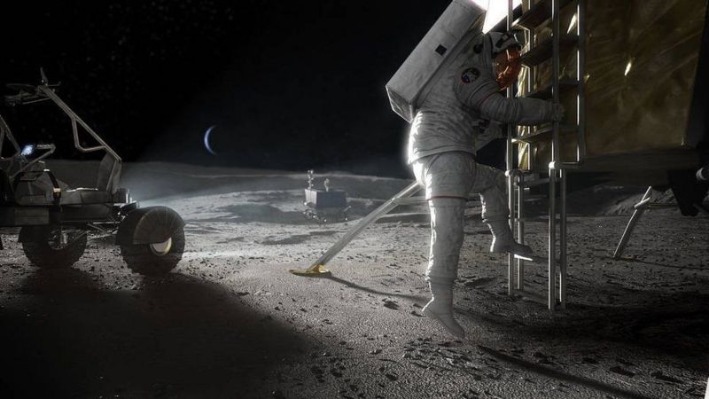 La NASA confirma la existencia de agua en la superficie de la Luna