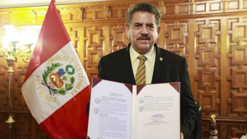 Quién es Manuel Merino, el presidente del Congreso de Perú que reemplazará a Martín Vizcarra