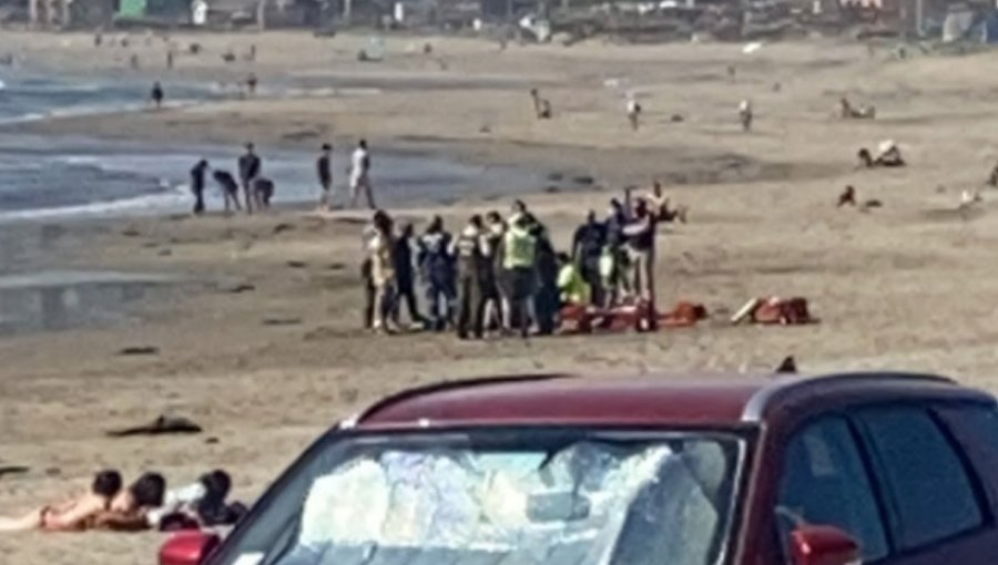 Hombre de 38 años murió ahogado en la playa El Abanico de Maitencillo