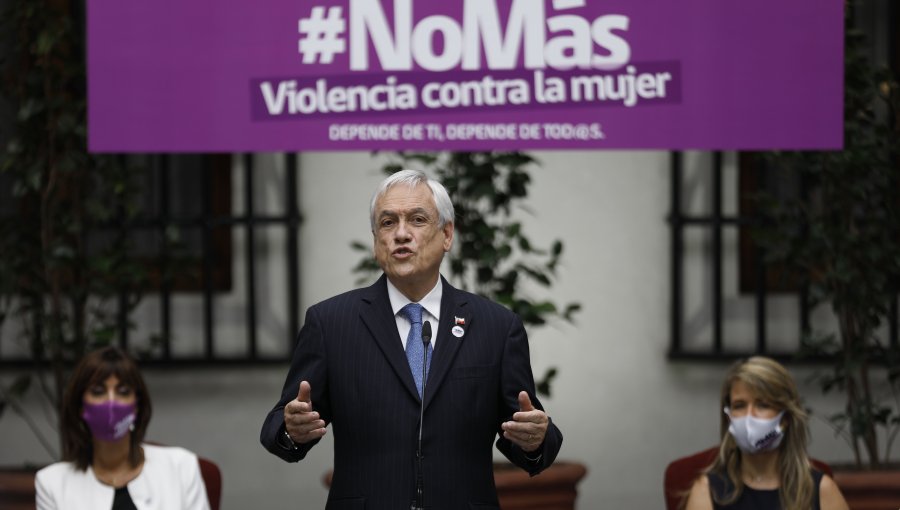 Presidente Piñera conmemoró el Día Internacional contra la Violencia a las Mujeres